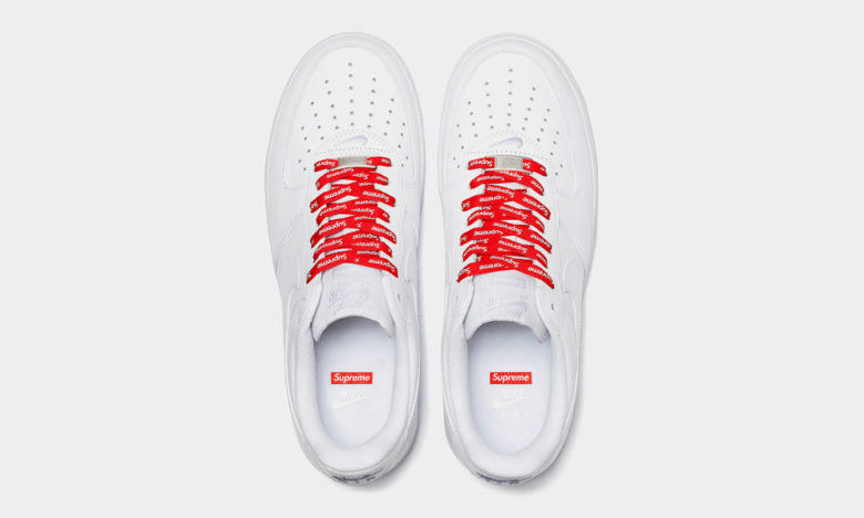 Nike Air Force 1 Low Supreme (White)